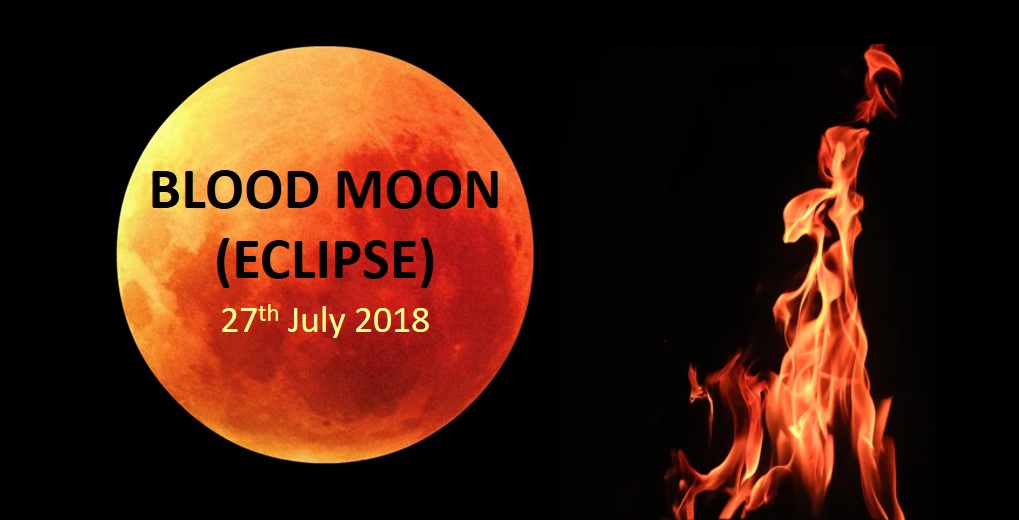 27th July – Blood Moon Lunar Eclipse – The Fires of Change