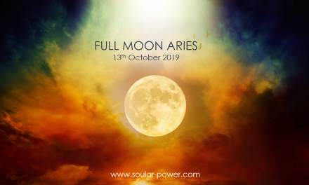 FULL MOON OCTOBER 13TH IN ARIES – Be the Change
