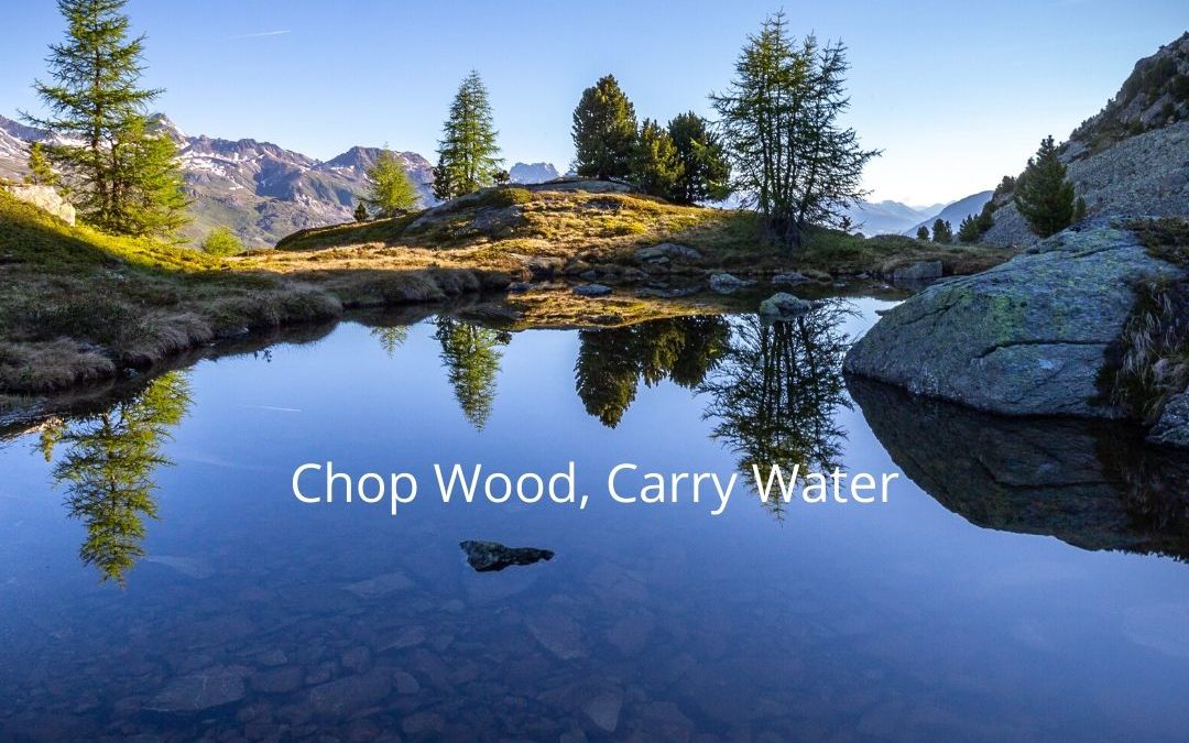 FULL MOON MARCH 9TH – Chop Wood, Carry Water